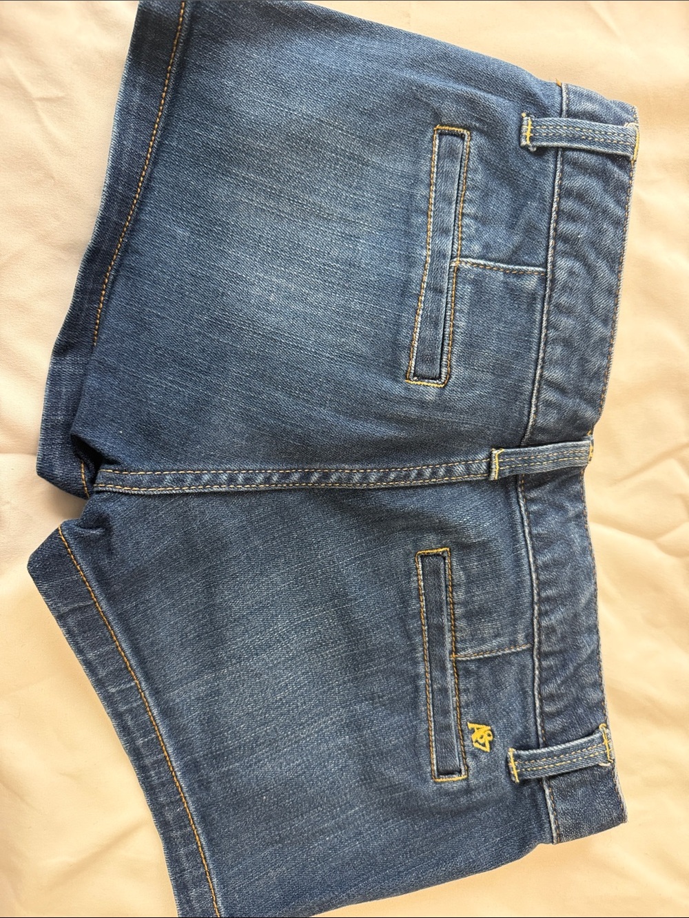 Aeropostale Dark Blue Women's Denim Shorts - Picture 3 of 3